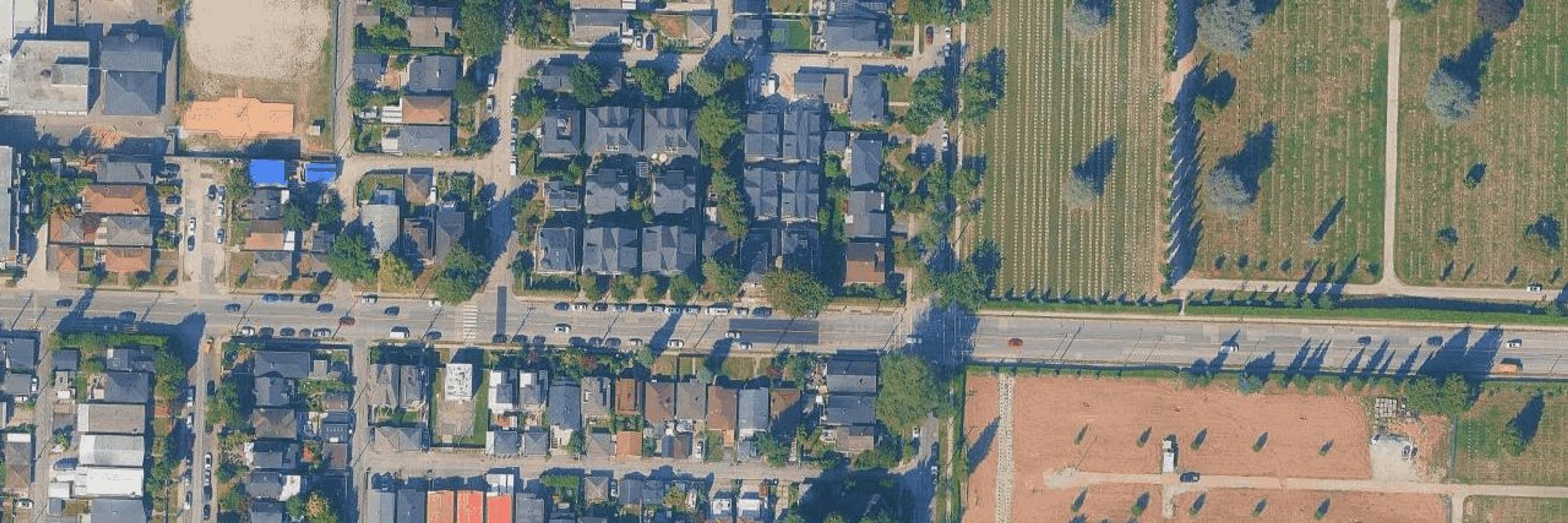 Ello - Parkside aerial view
