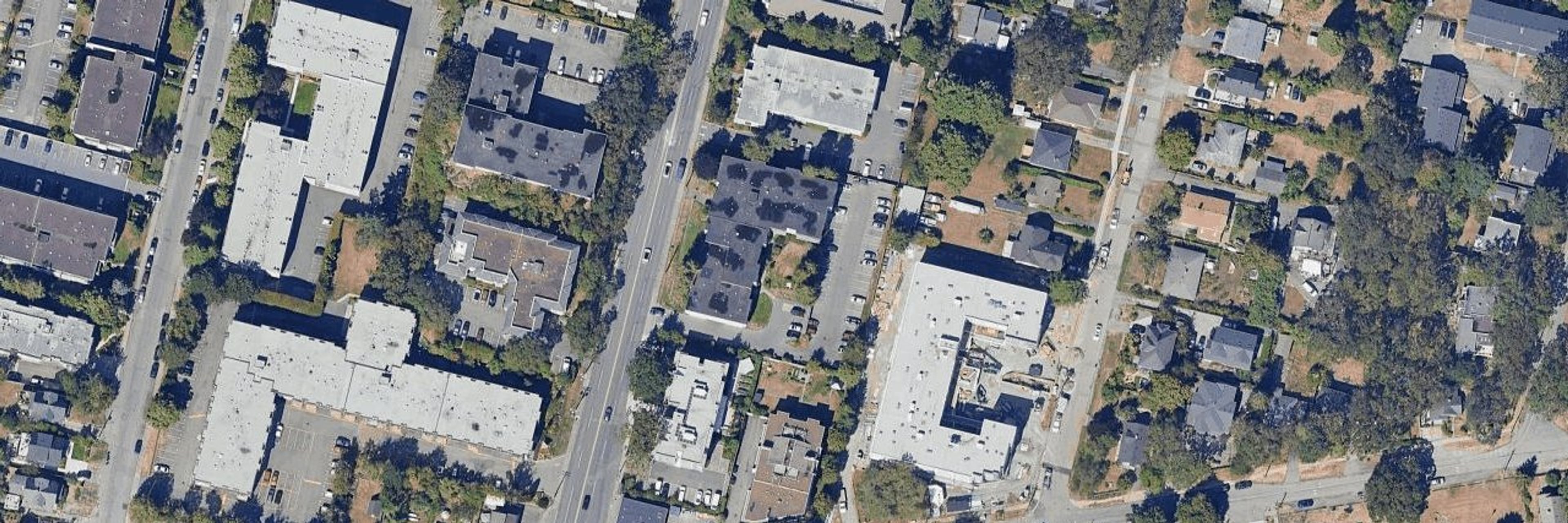 Mayfair Place aerial view