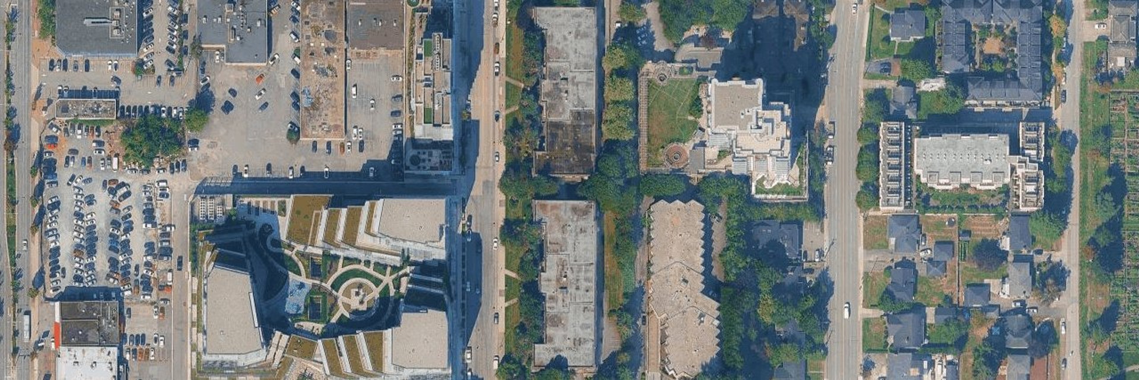 Brighouse North aerial view