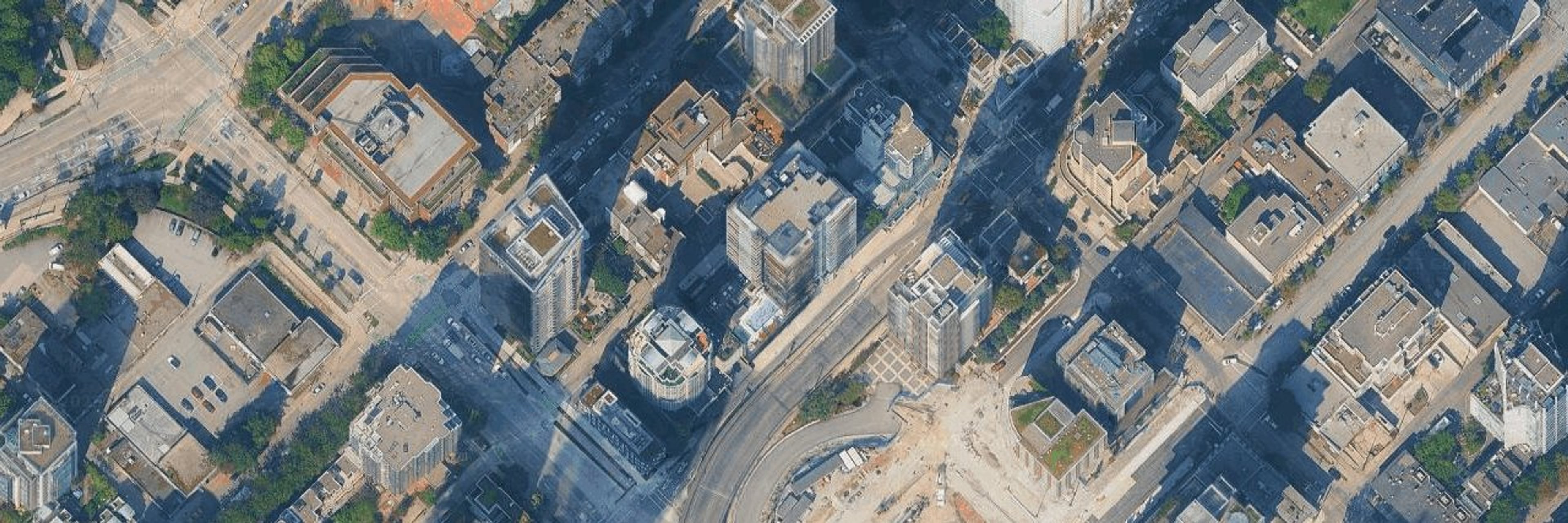 1335 Howe aerial view