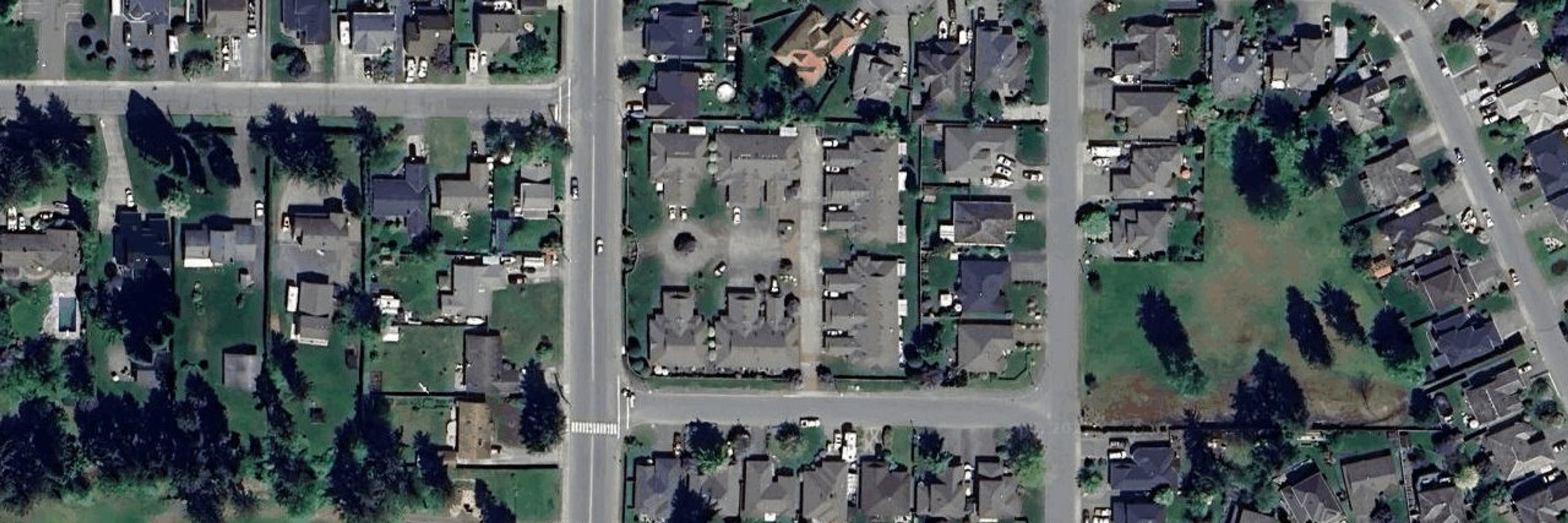 Yorkshire Court aerial view