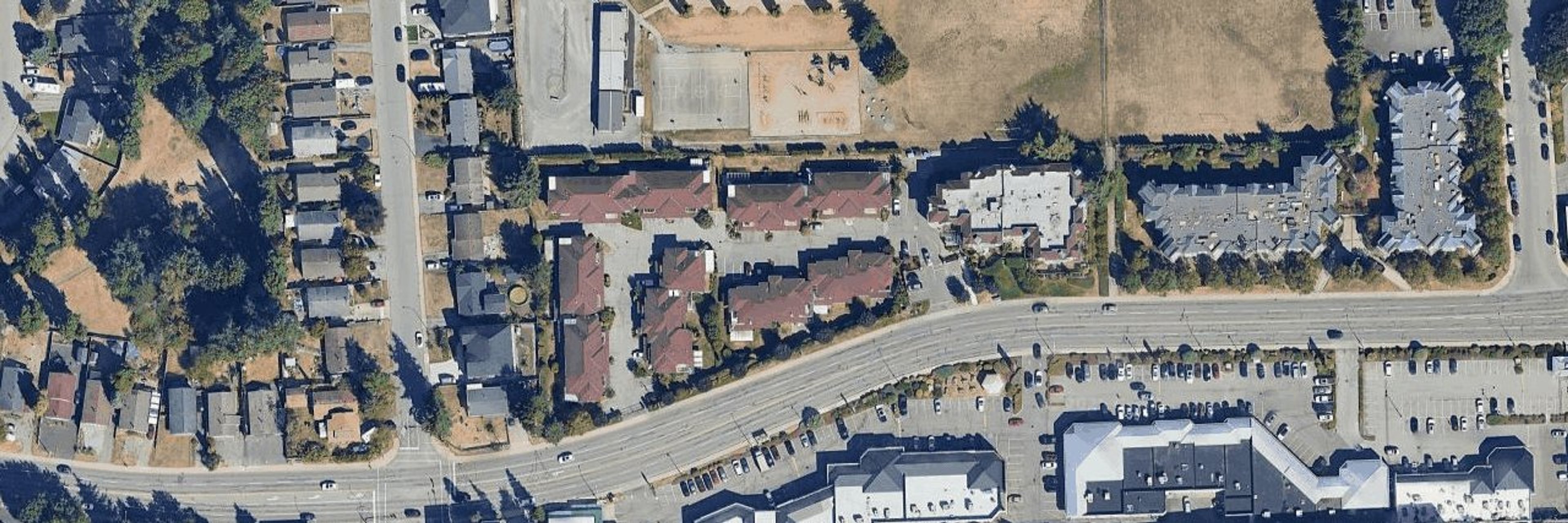Canterbury Gate aerial view