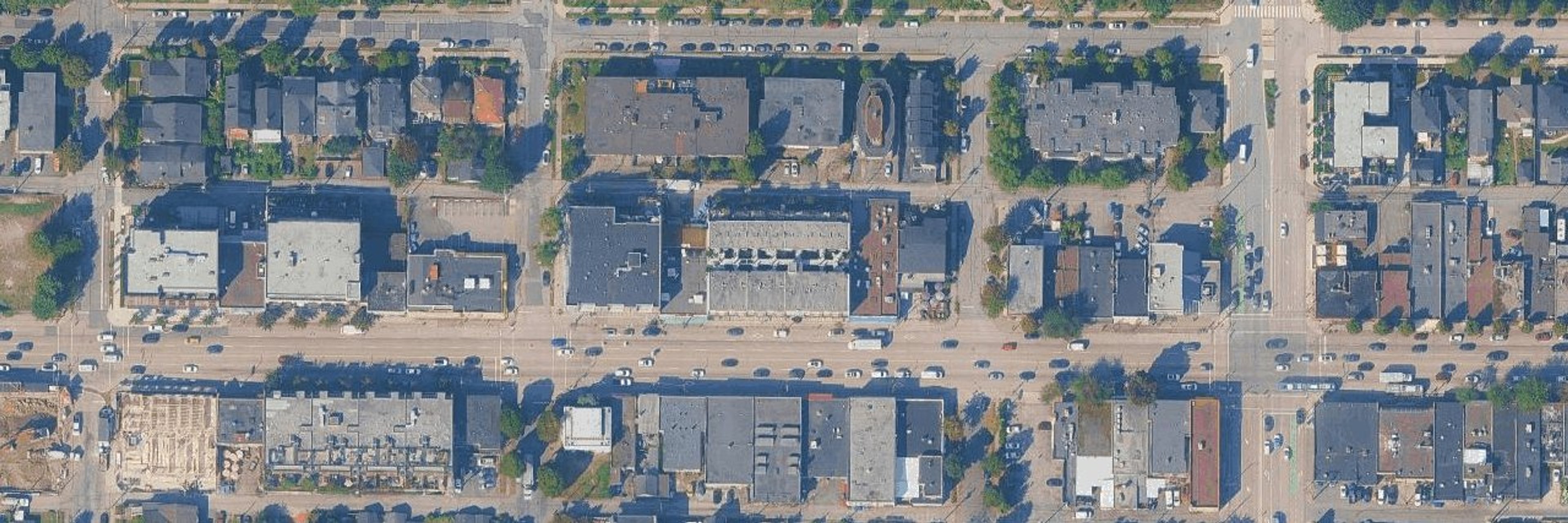 Hastings Gate aerial view