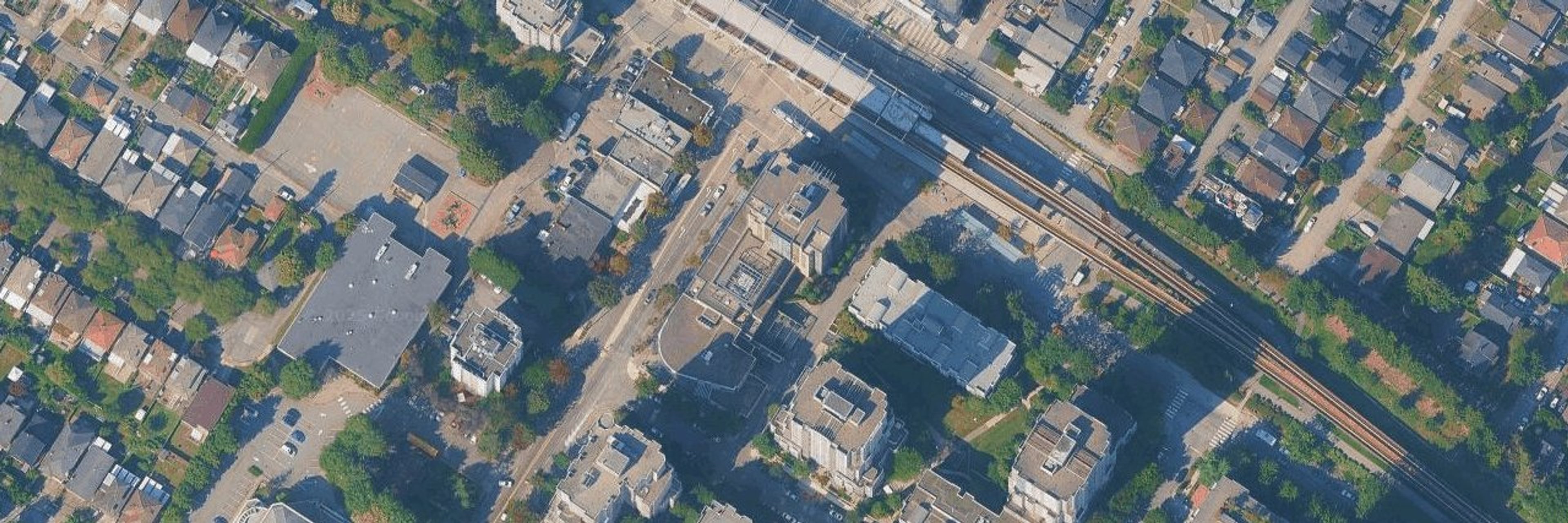 The Centro aerial view