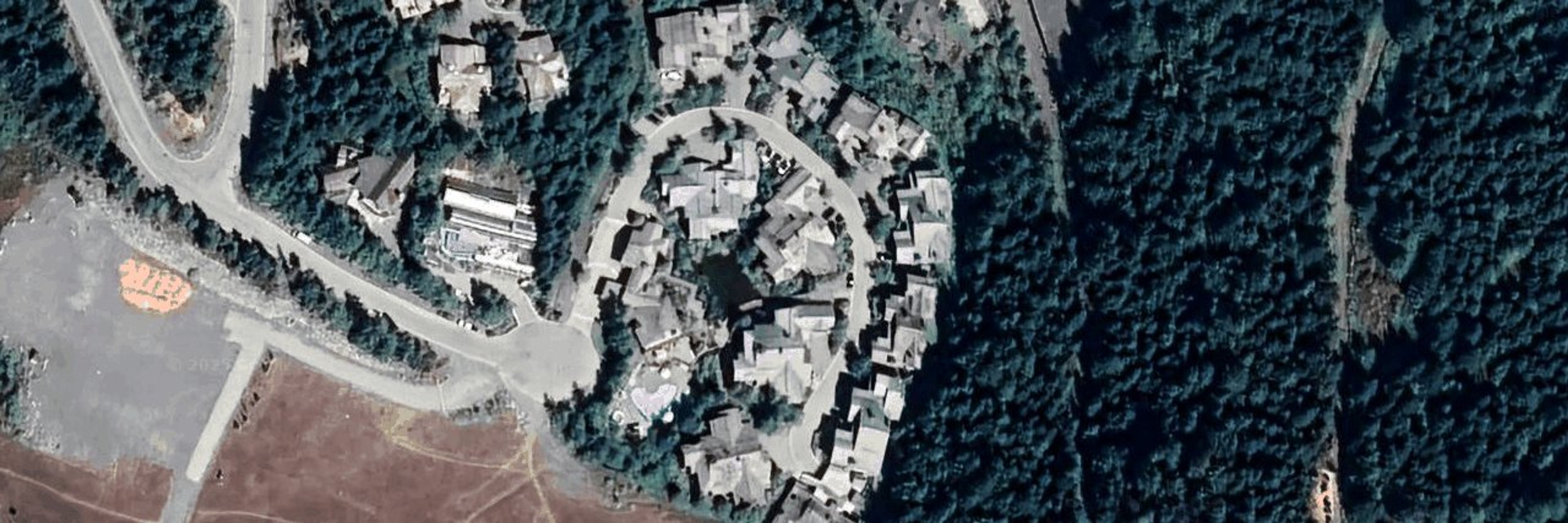 At Nature's Door aerial view
