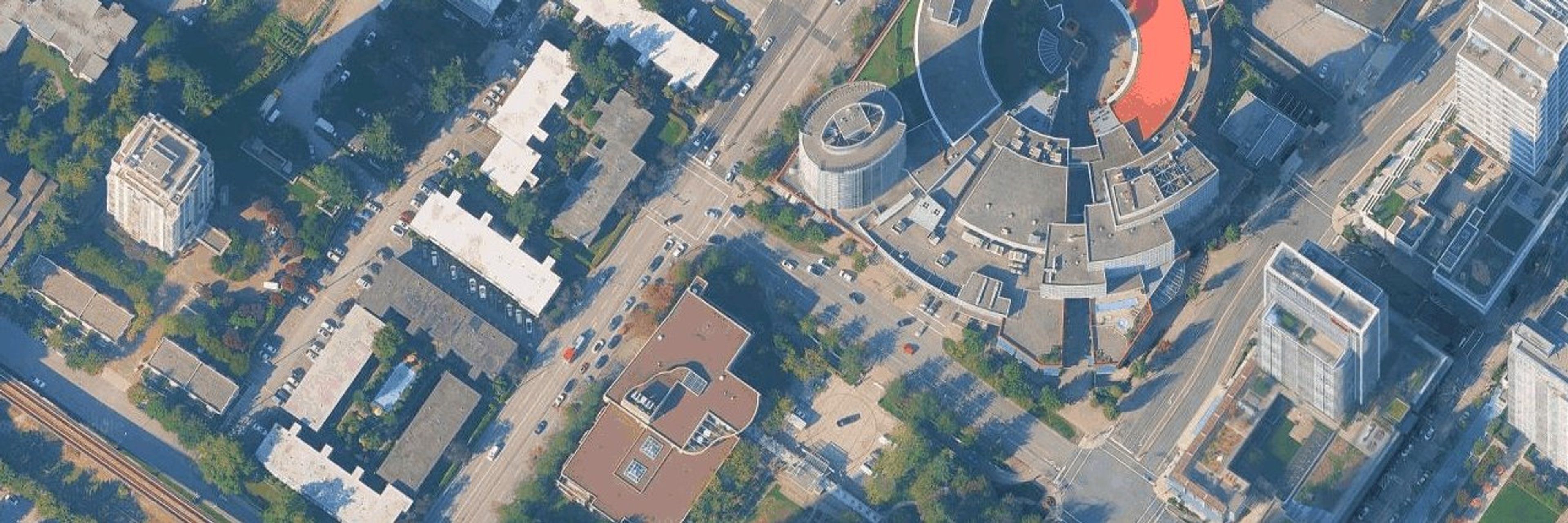 Crystal Residence aerial view