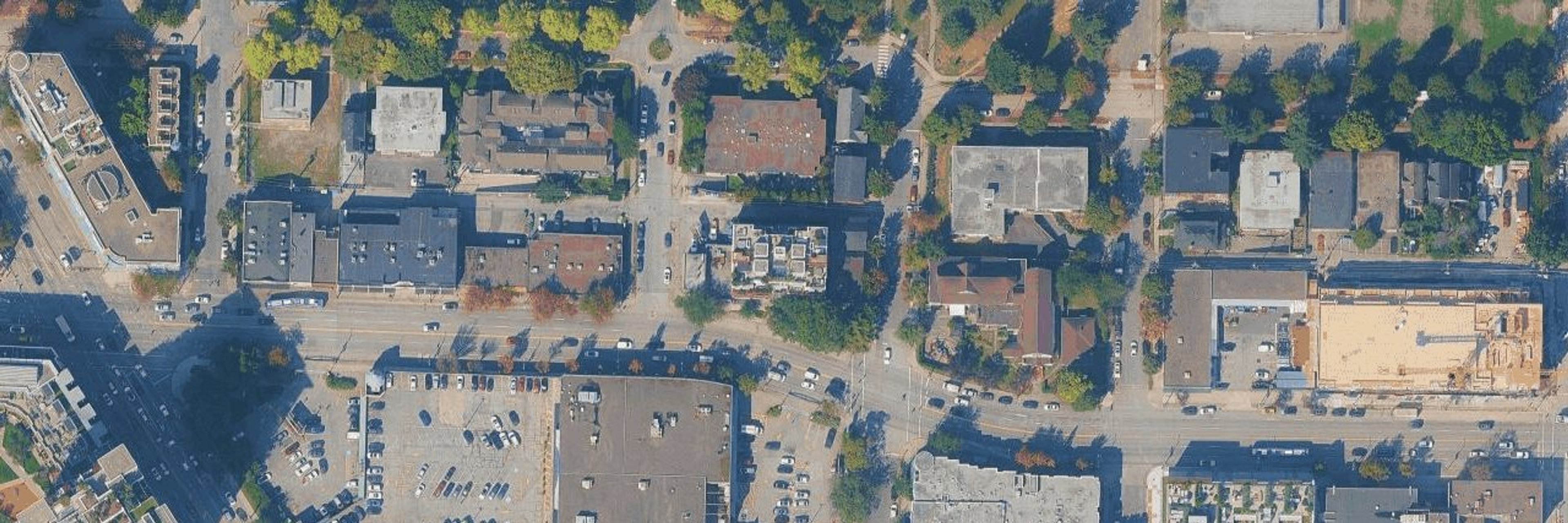 Synchro aerial view