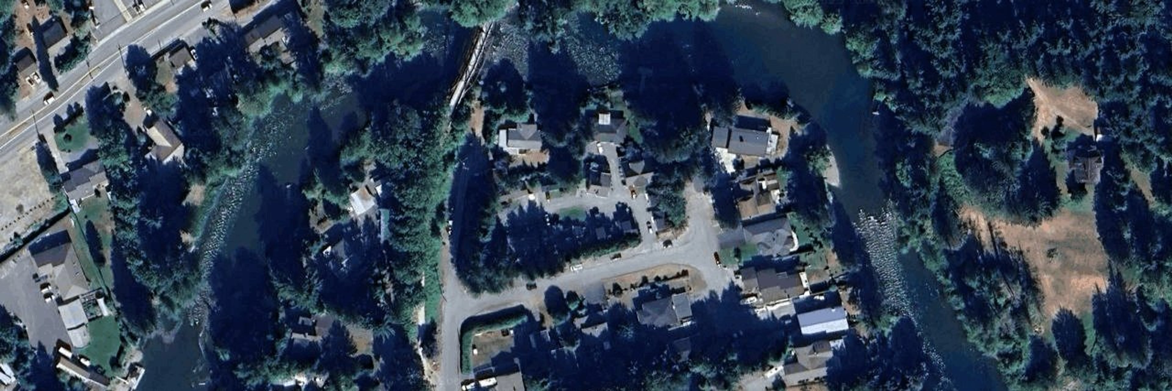 Penny Lane aerial view
