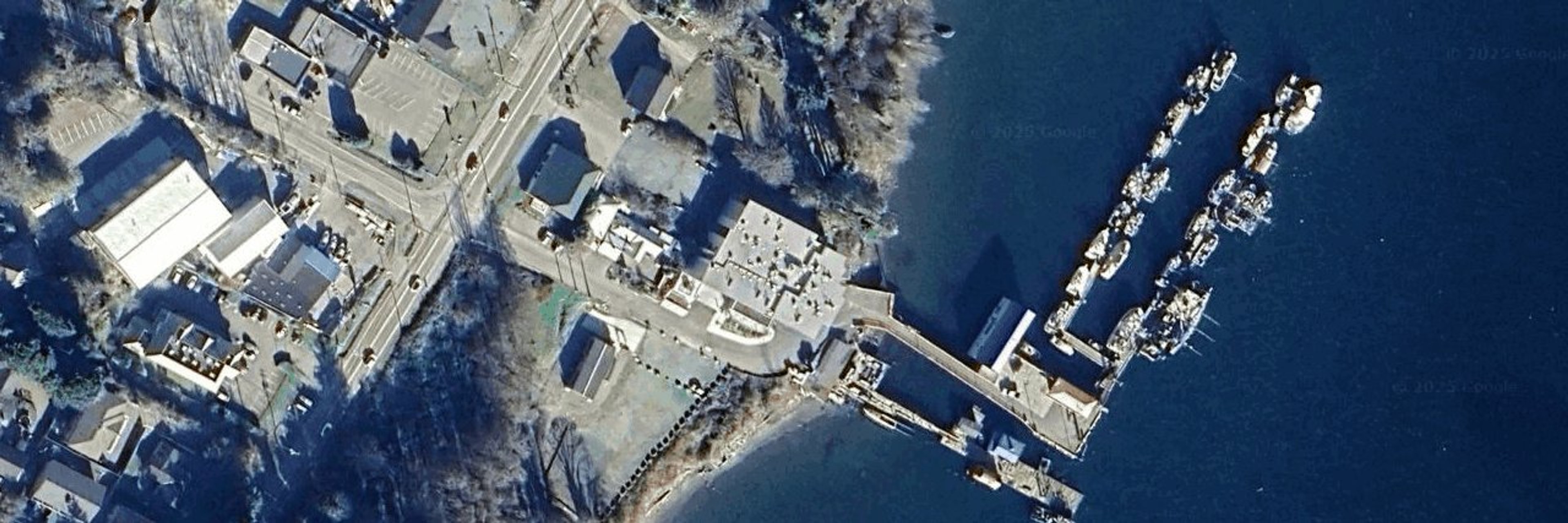Residences On Sooke Harbour aerial view