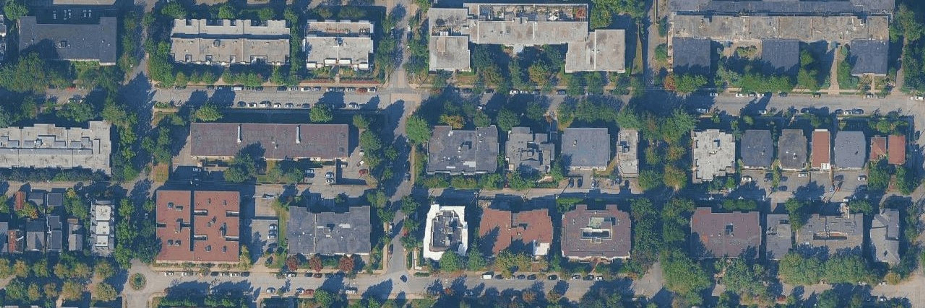 Mcmillan House aerial view