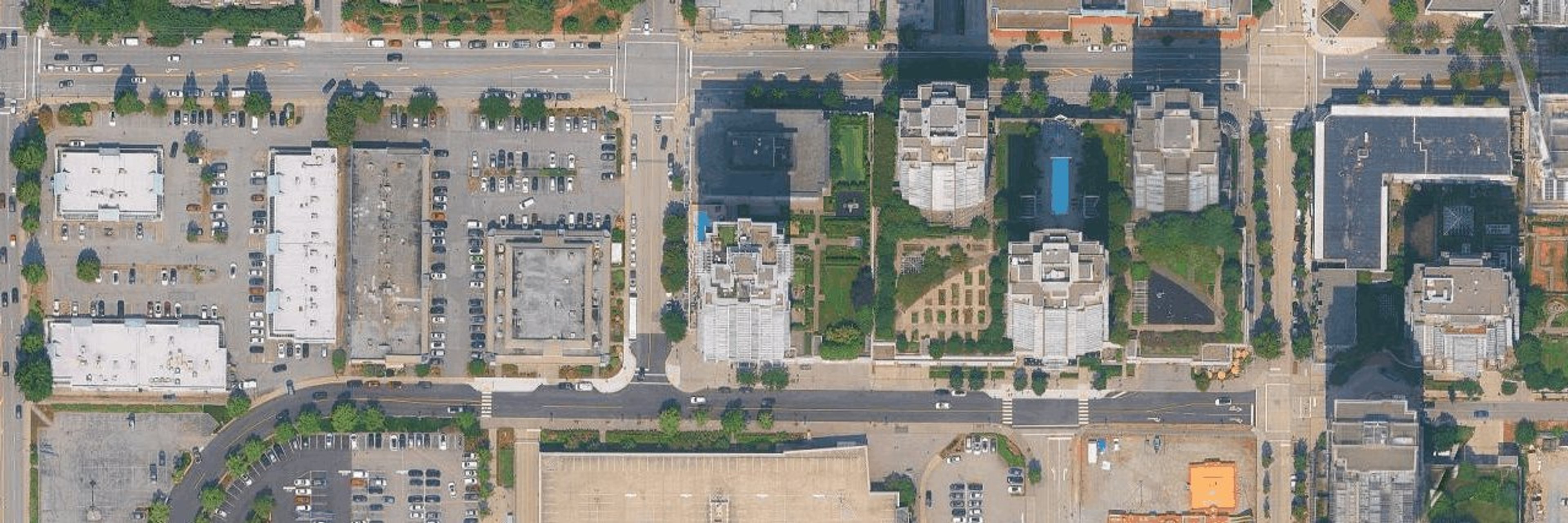 Oasis aerial view