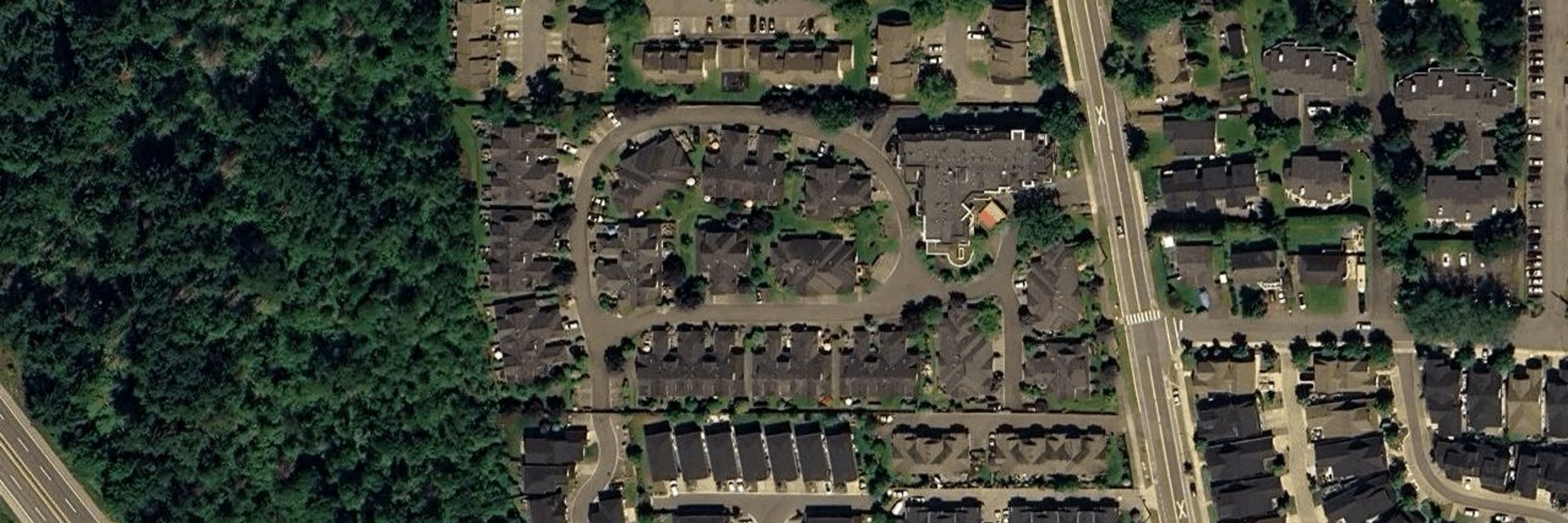 The Meadows aerial view