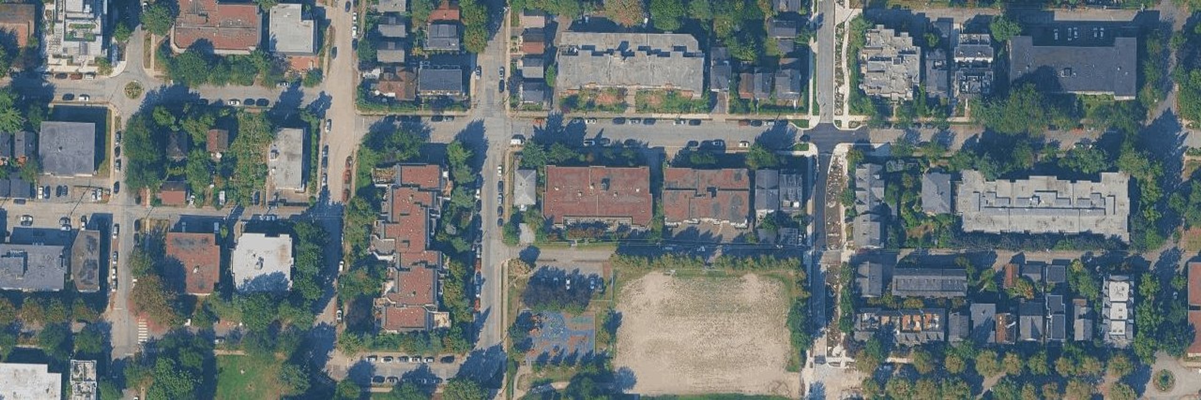 Terrace Heights aerial view