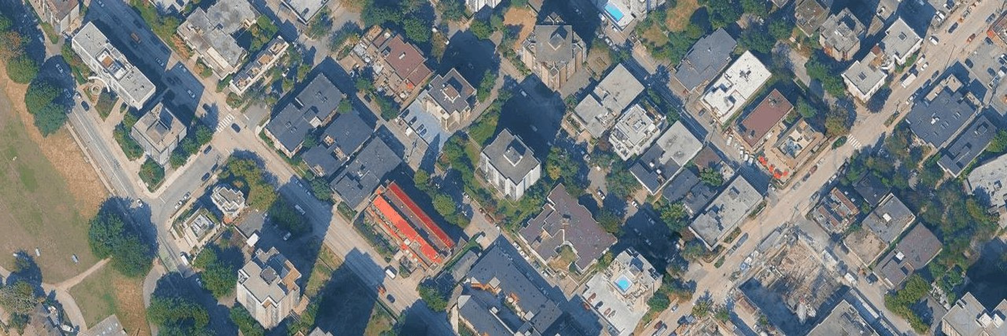 The Lamplighter aerial view