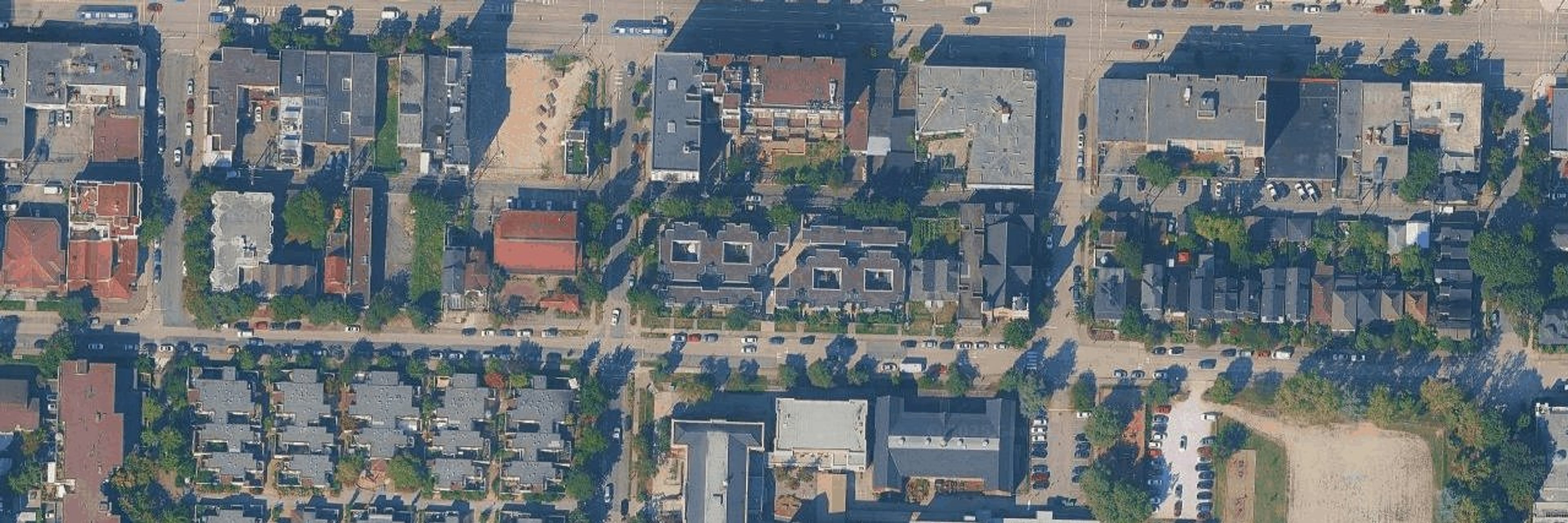 The Jackson aerial view