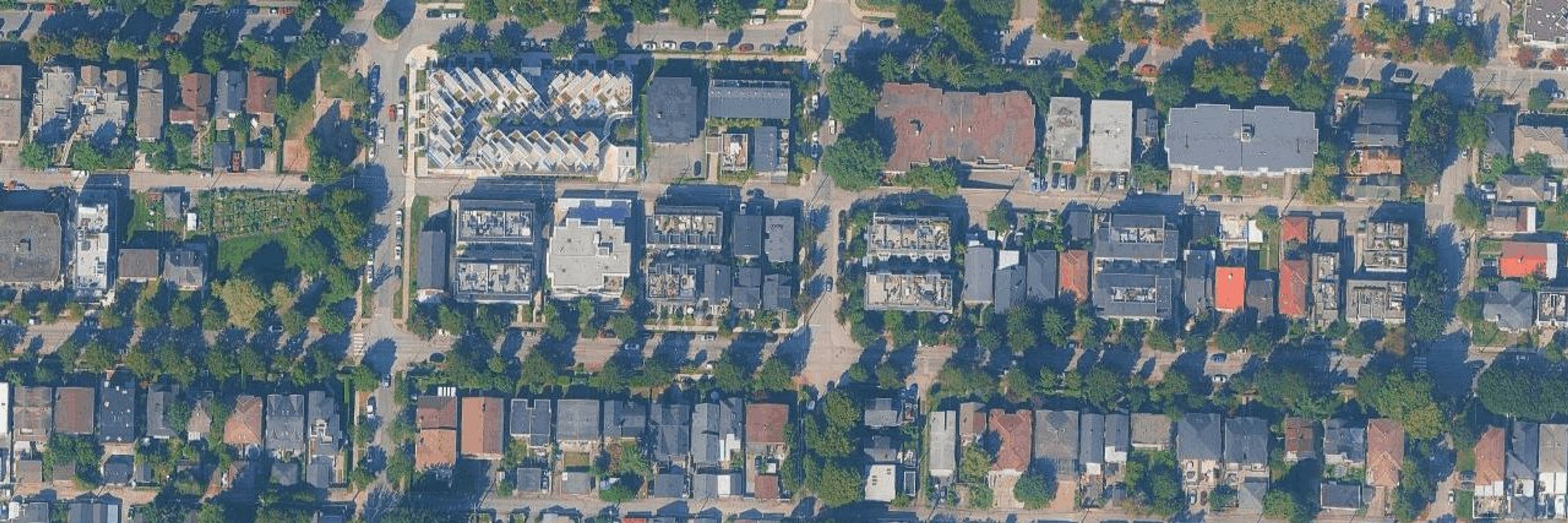 Everly Living aerial view