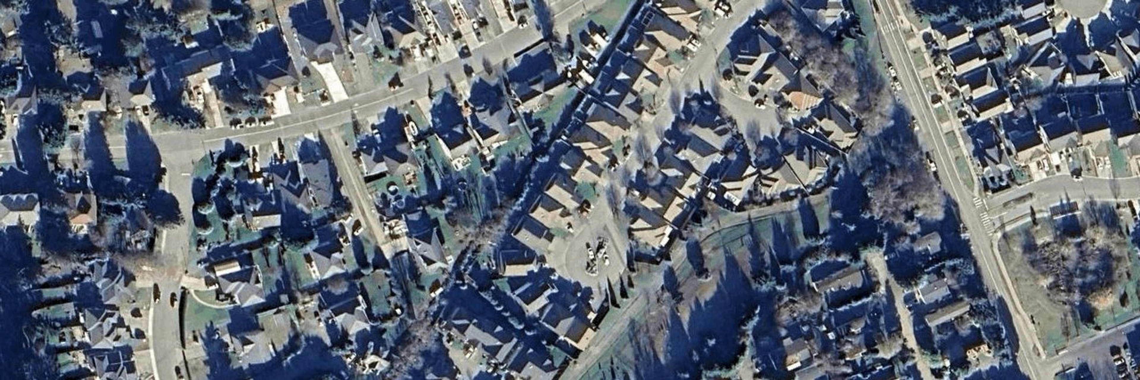 The Ponds aerial view