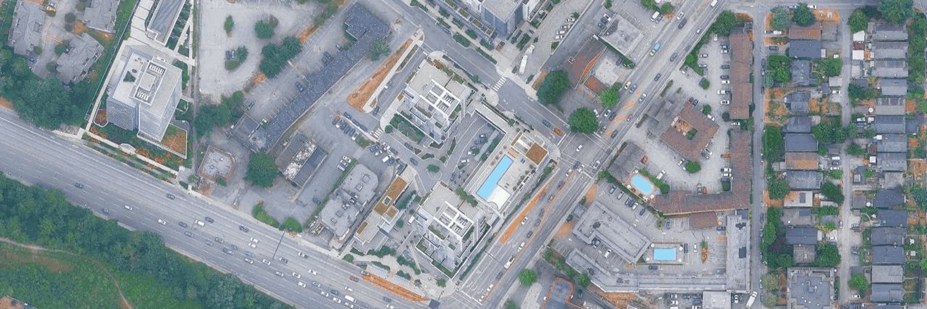 Park West aerial view