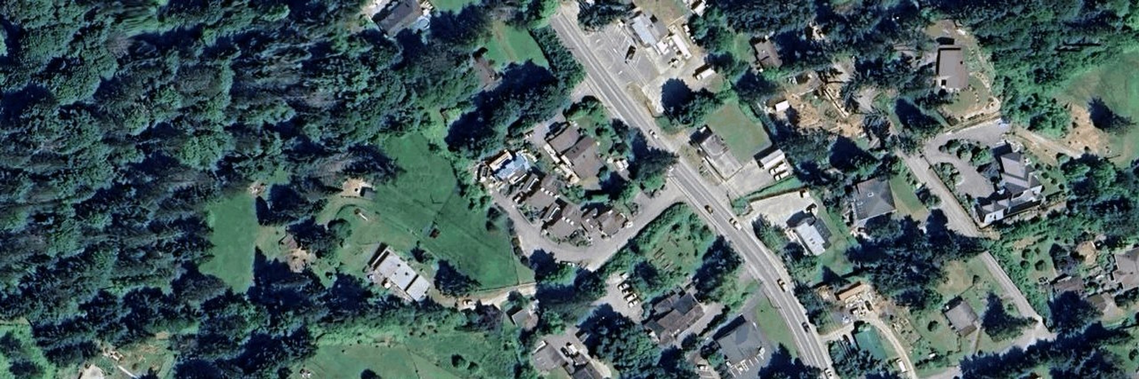 Bishops Green aerial view