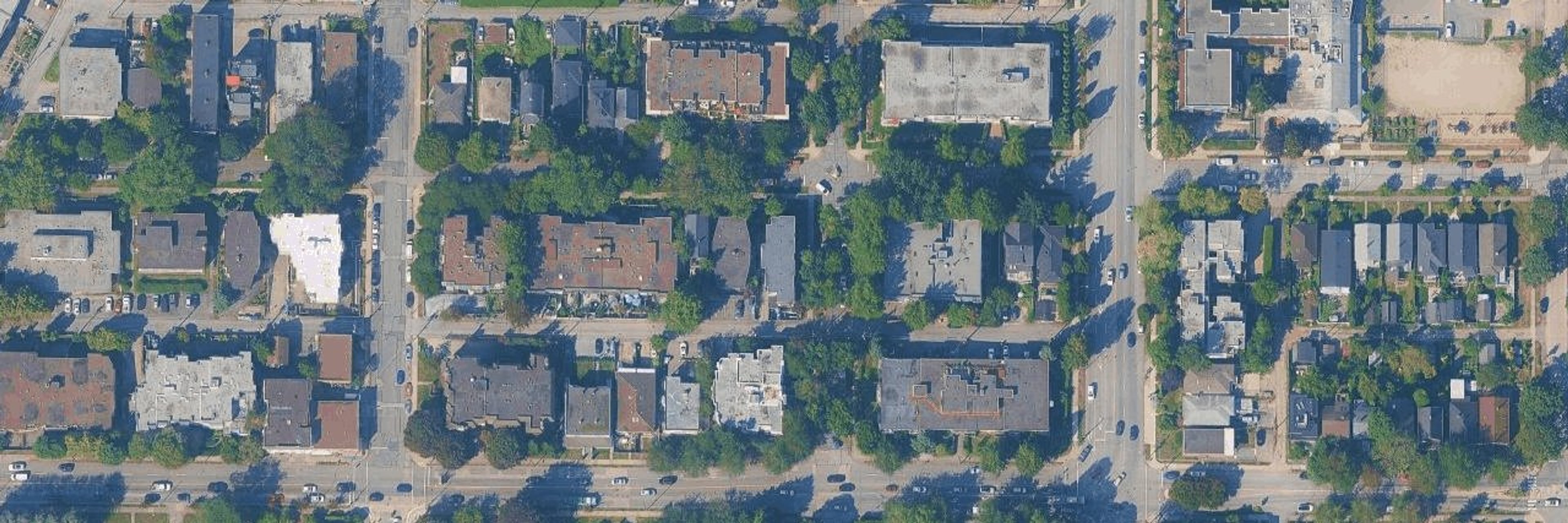 The Waters aerial view