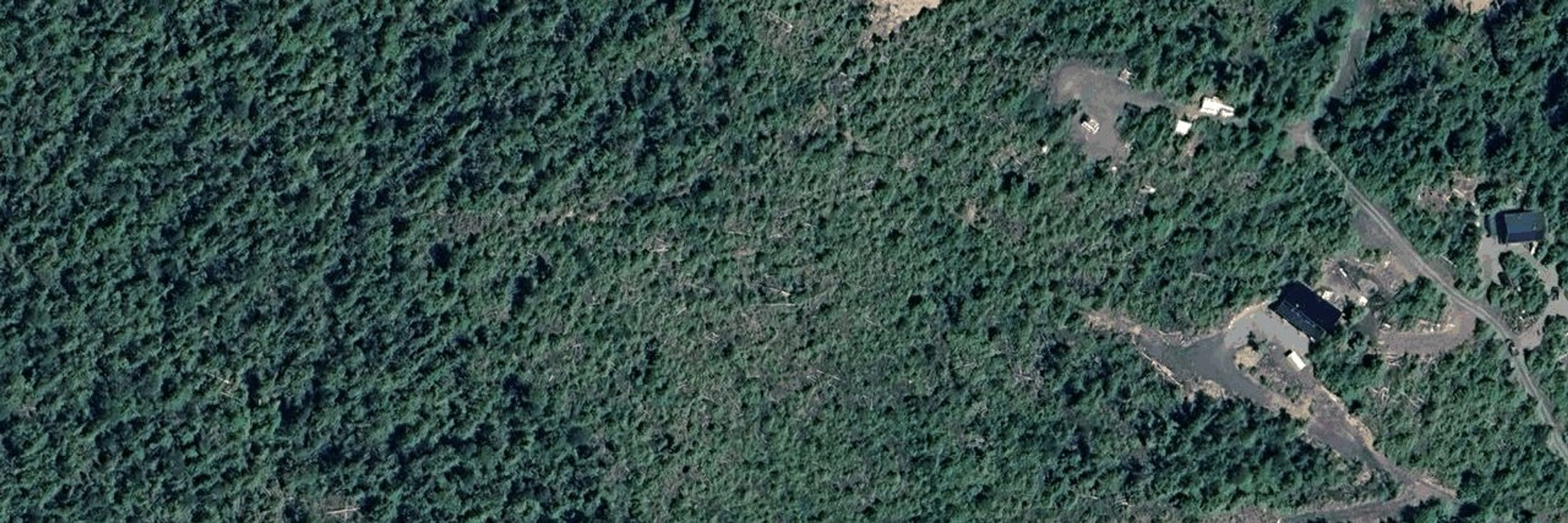 Uplands at Ittatsoo Bay aerial view