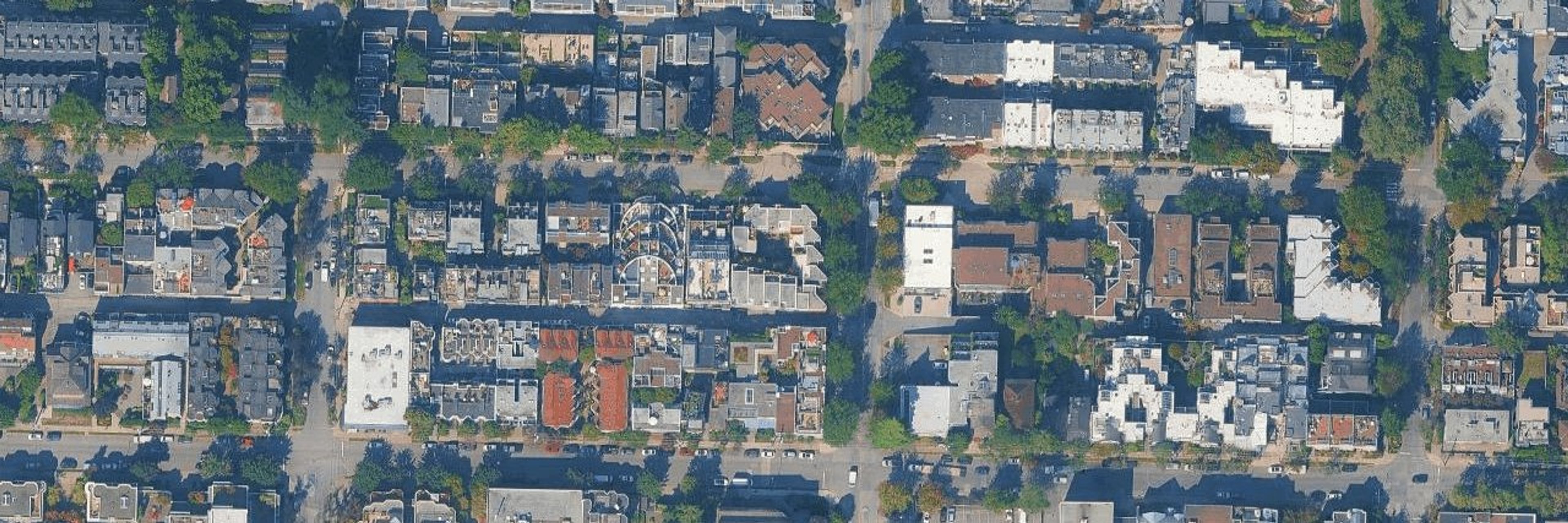 Oakview Terraces aerial view
