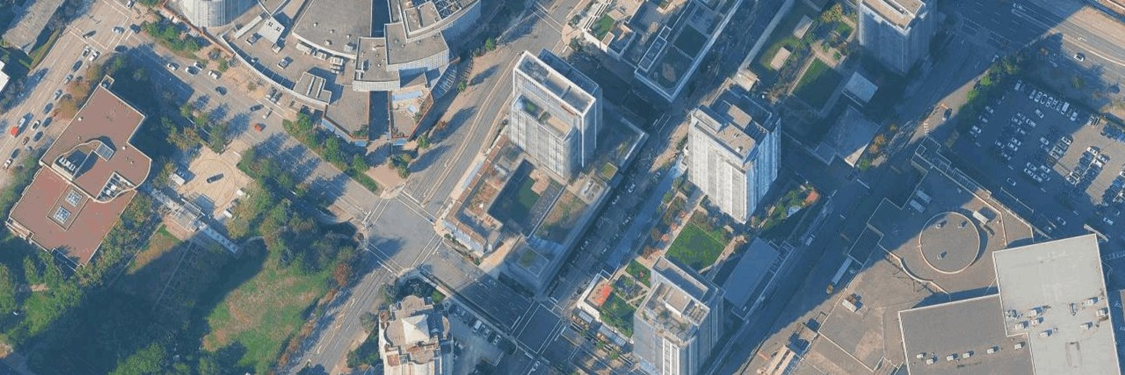 Station Square aerial view
