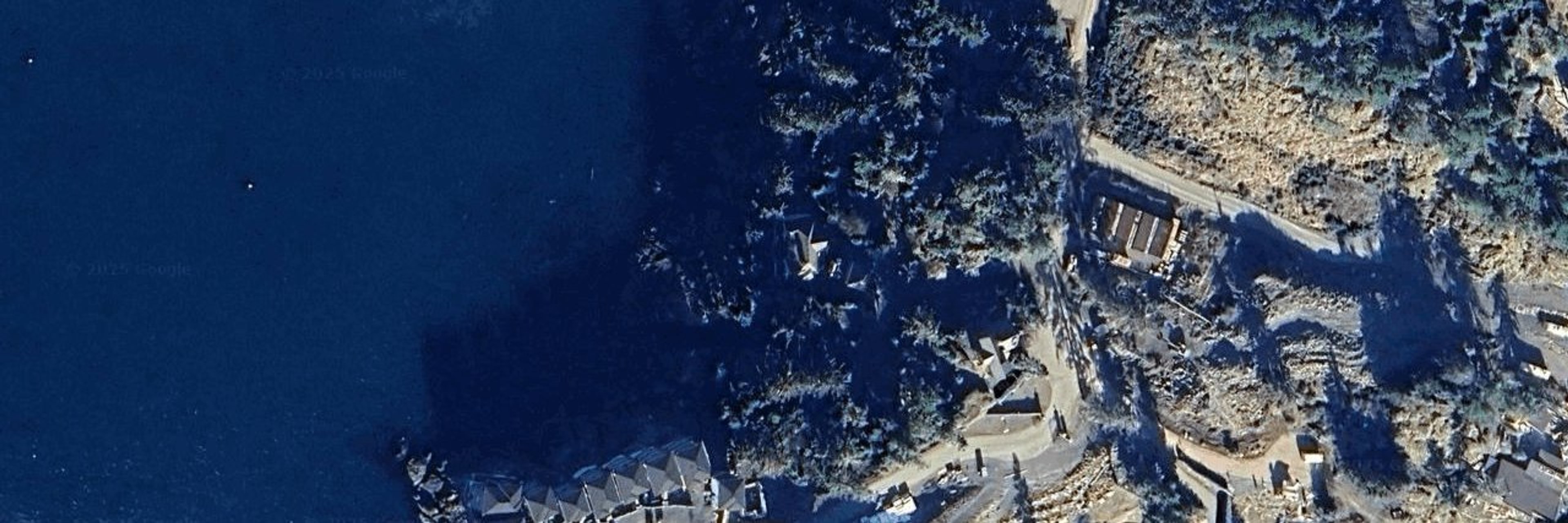 Silver Spray aerial view