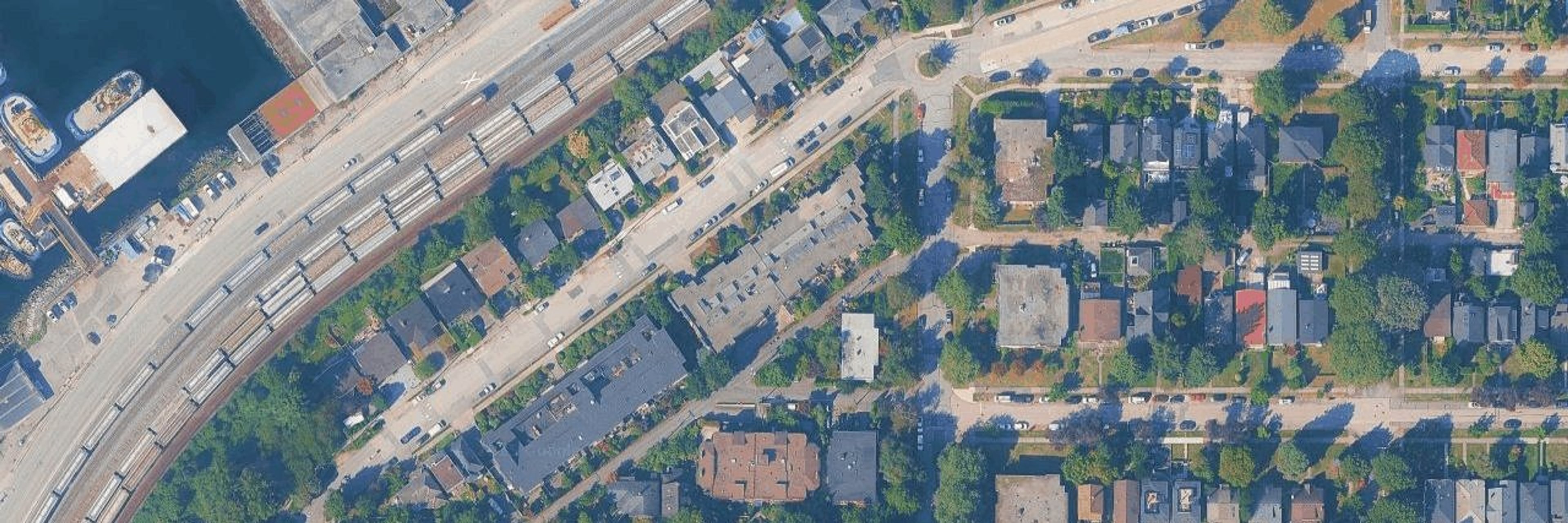 Landmark Mariner aerial view