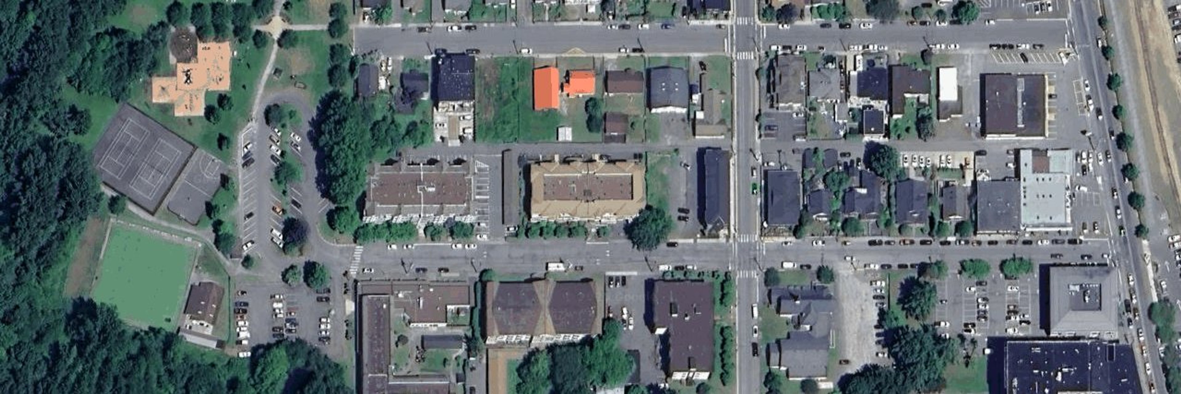 Centennial Place aerial view