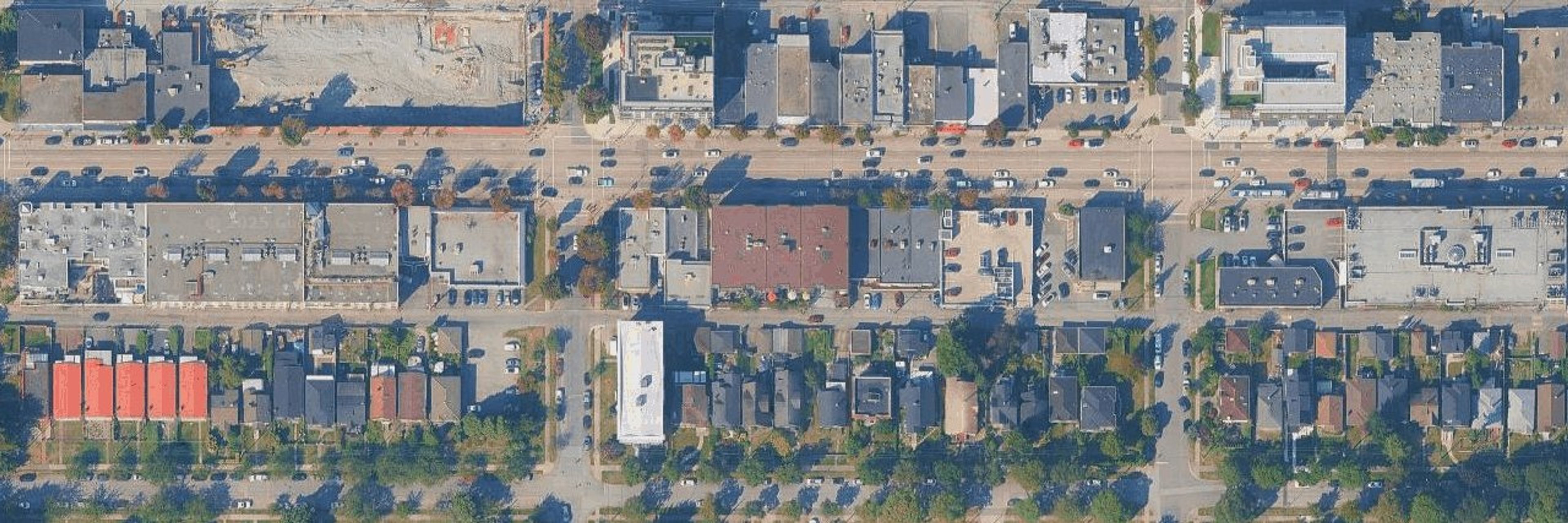 Sugar aerial view