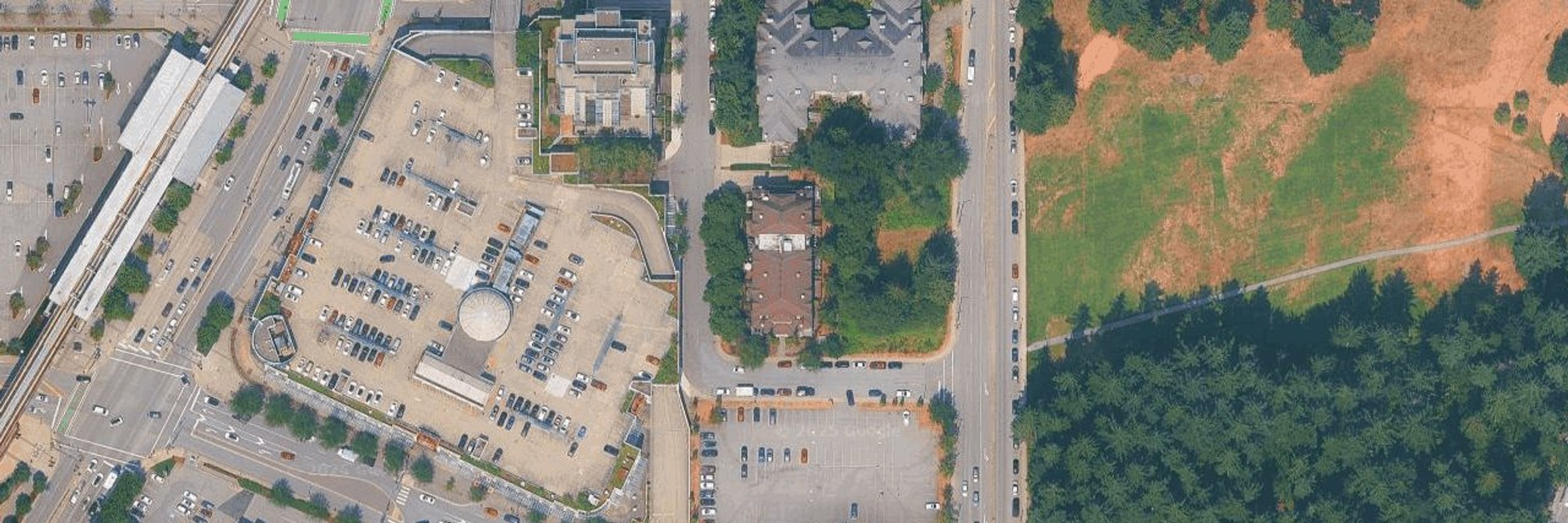 Centergate aerial view