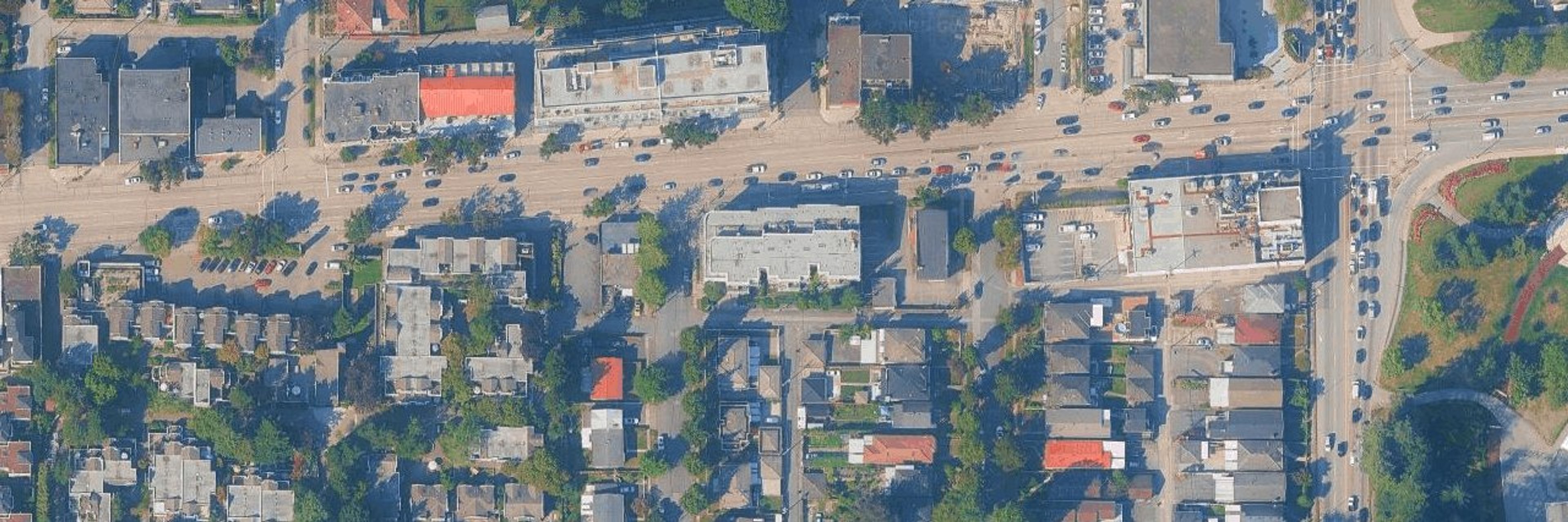 Lincoln Place aerial view