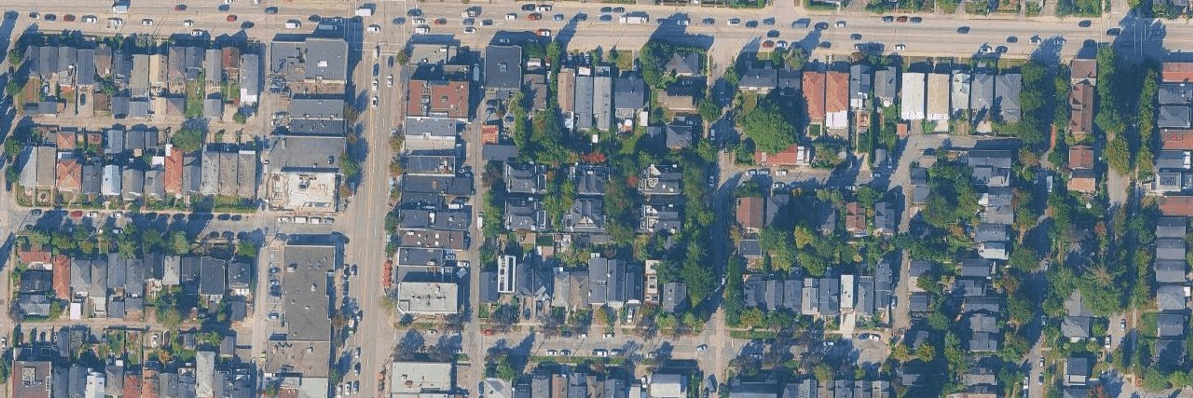Empress Court aerial view
