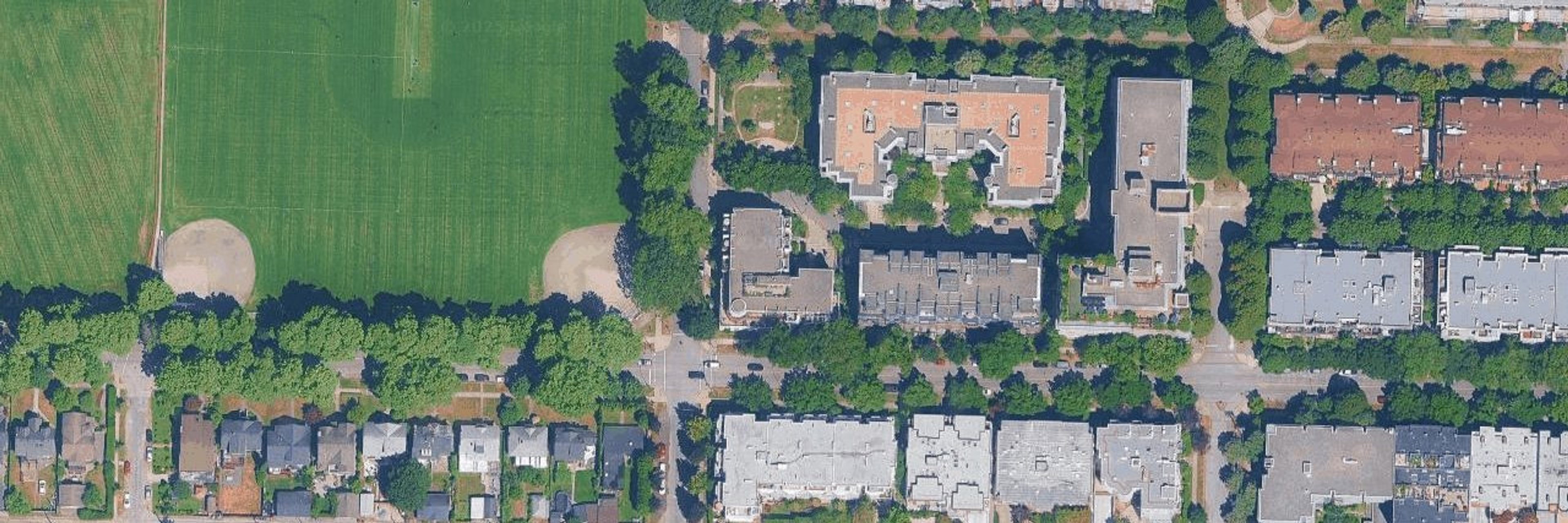 Mozaiek aerial view