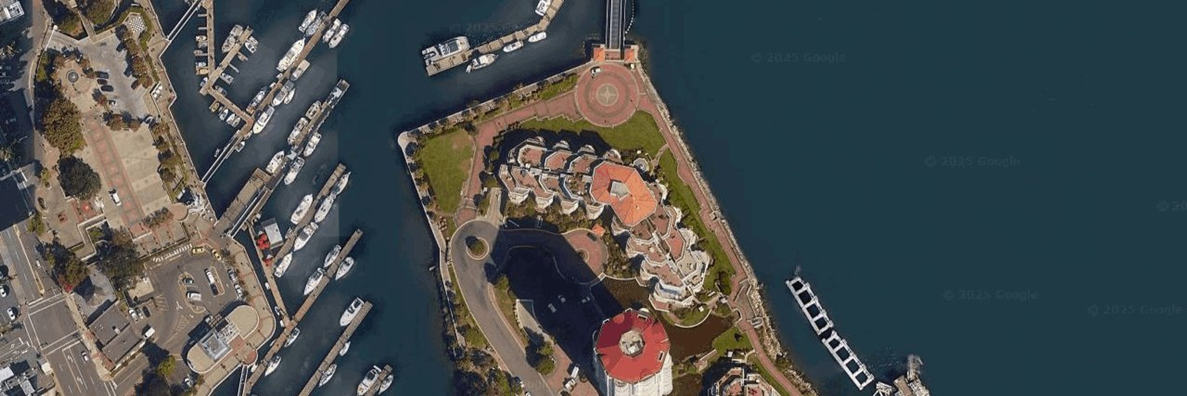 CAMERON ISLAND aerial view