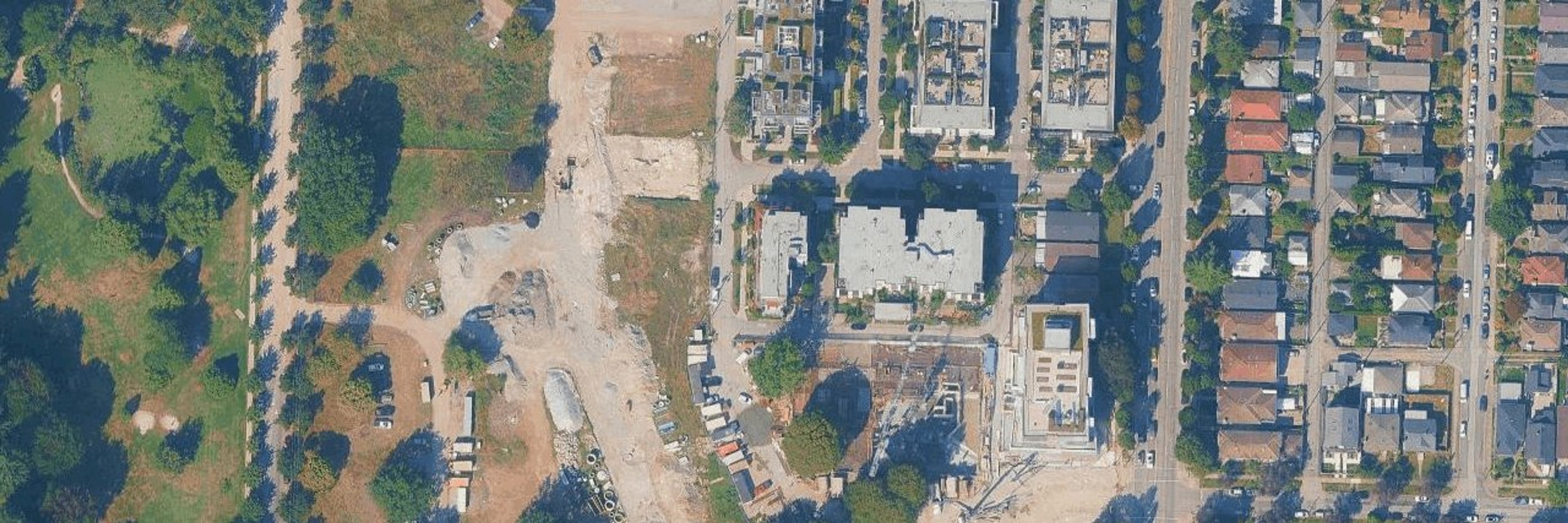 The Crest aerial view