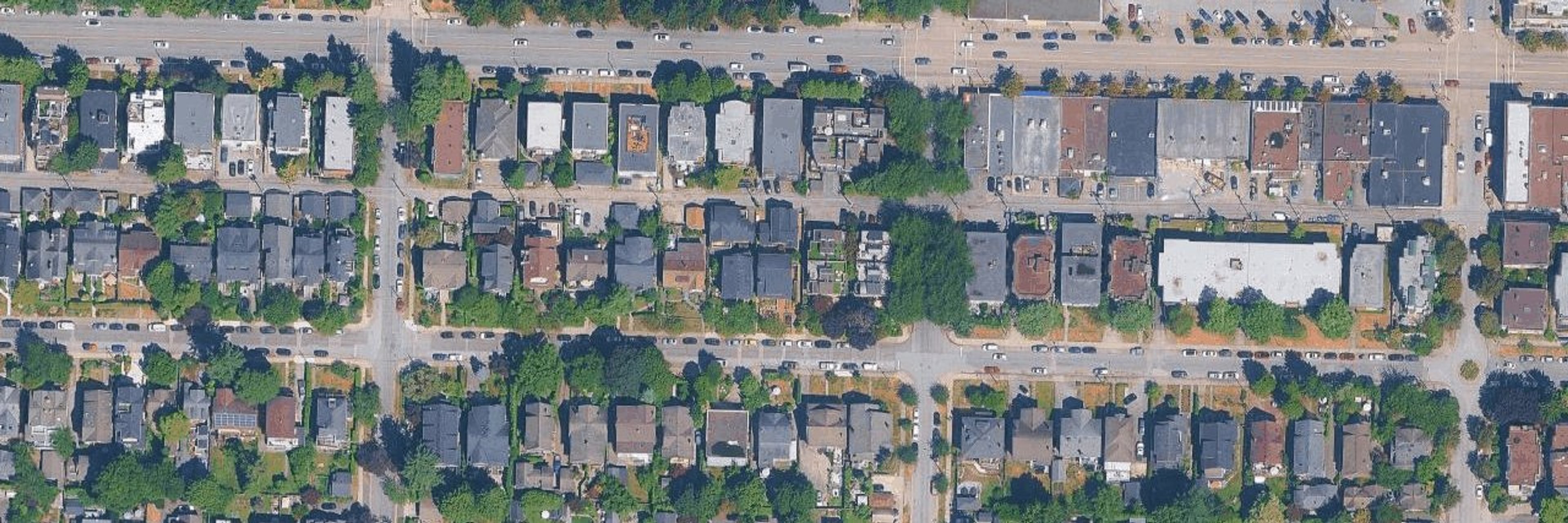 Tunstall House aerial view