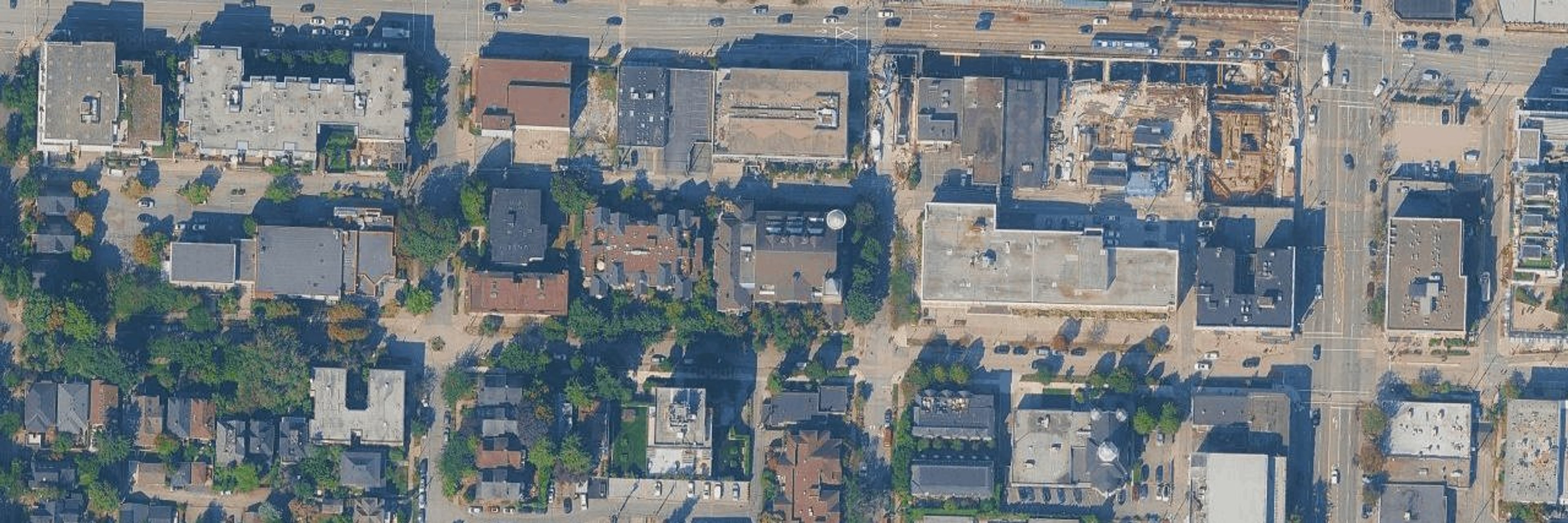 Cornerstone aerial view