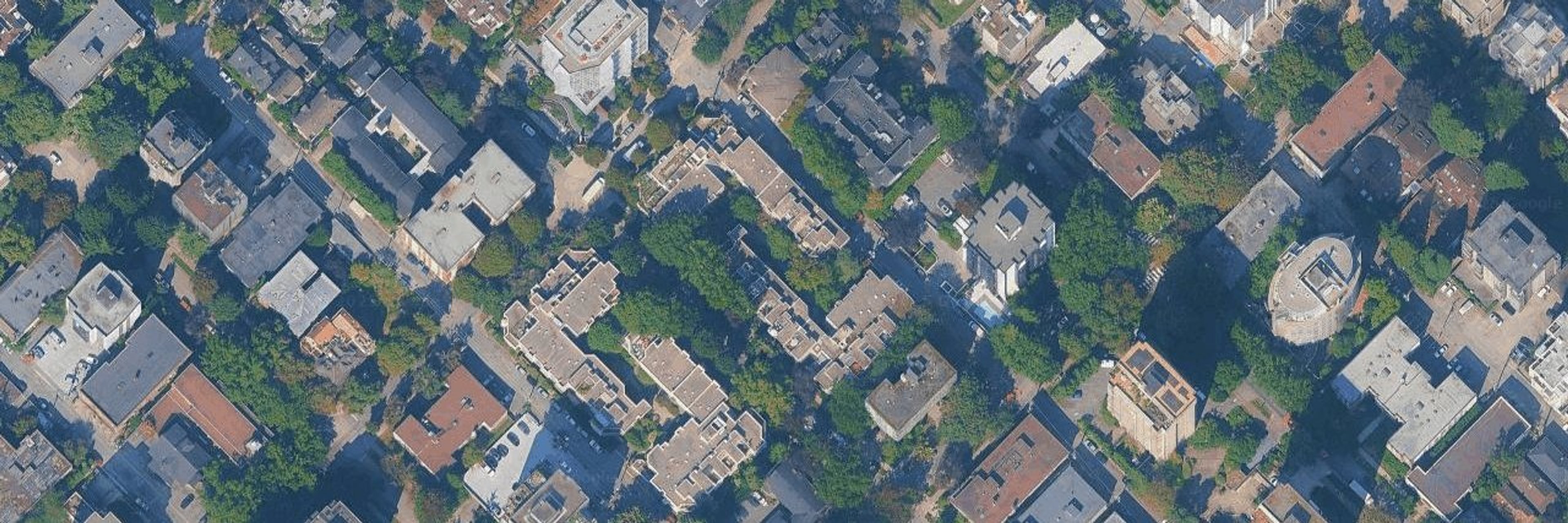 Tiffany Court aerial view