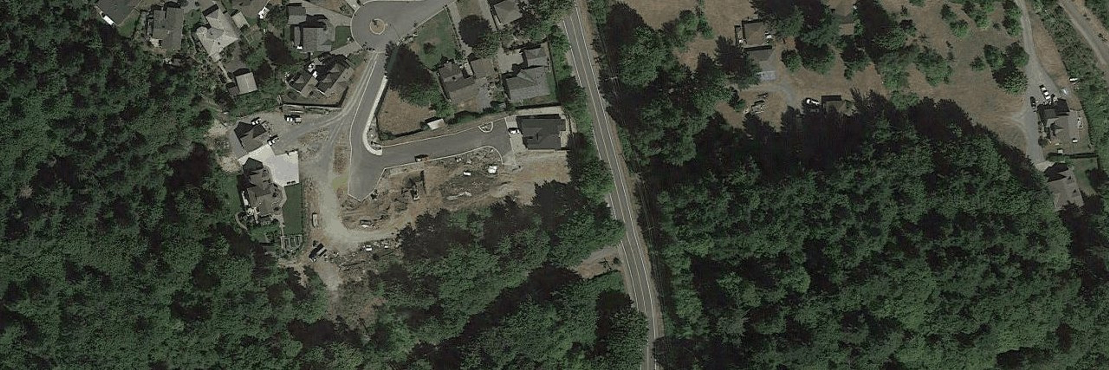 Holland Creek Hollow aerial view