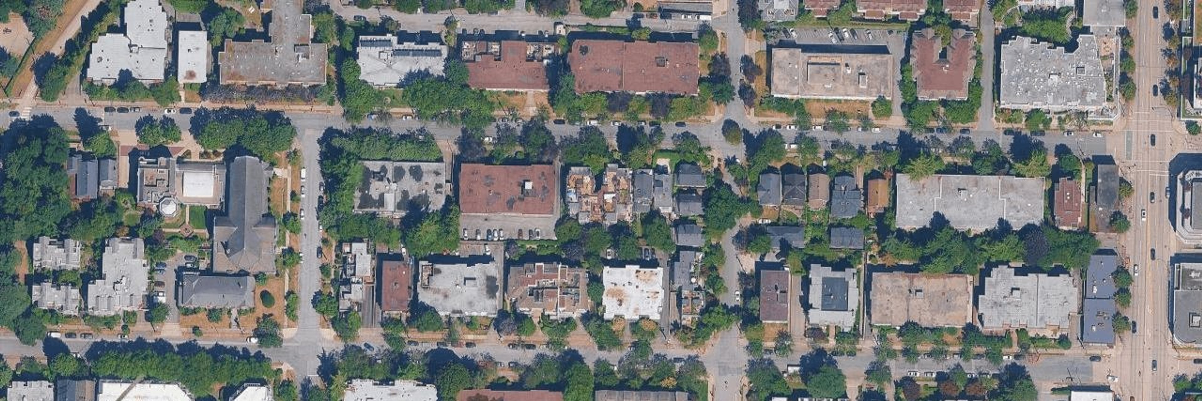 Maple Gardens aerial view