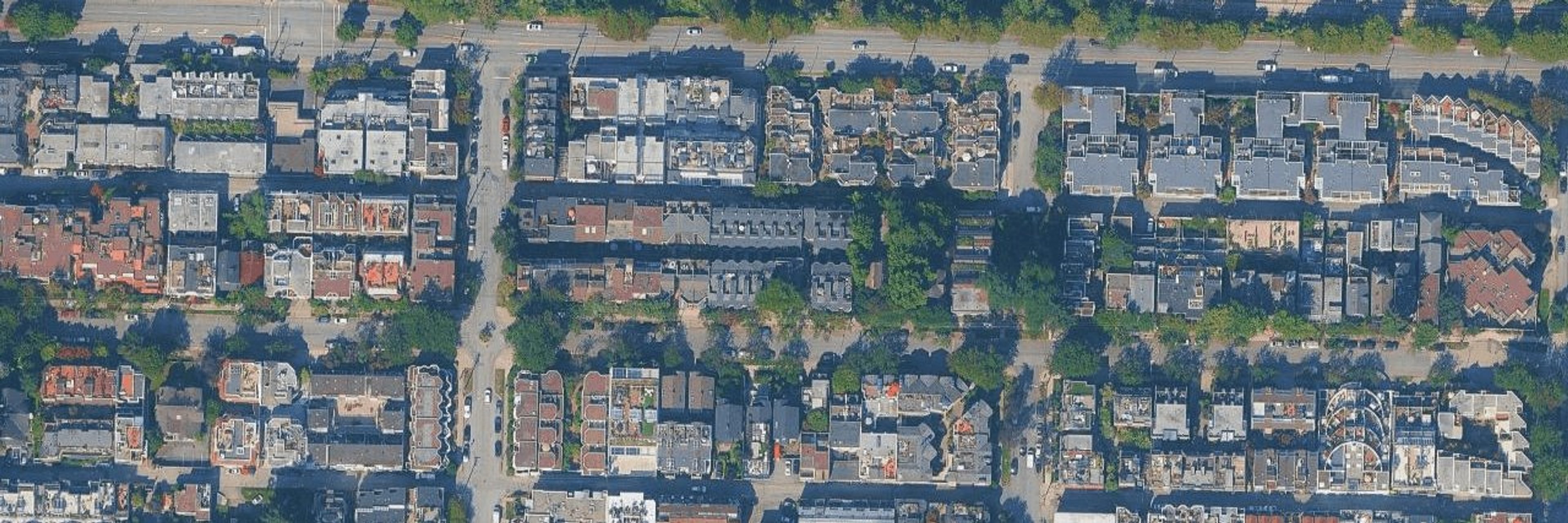 Creekville Terrace aerial view