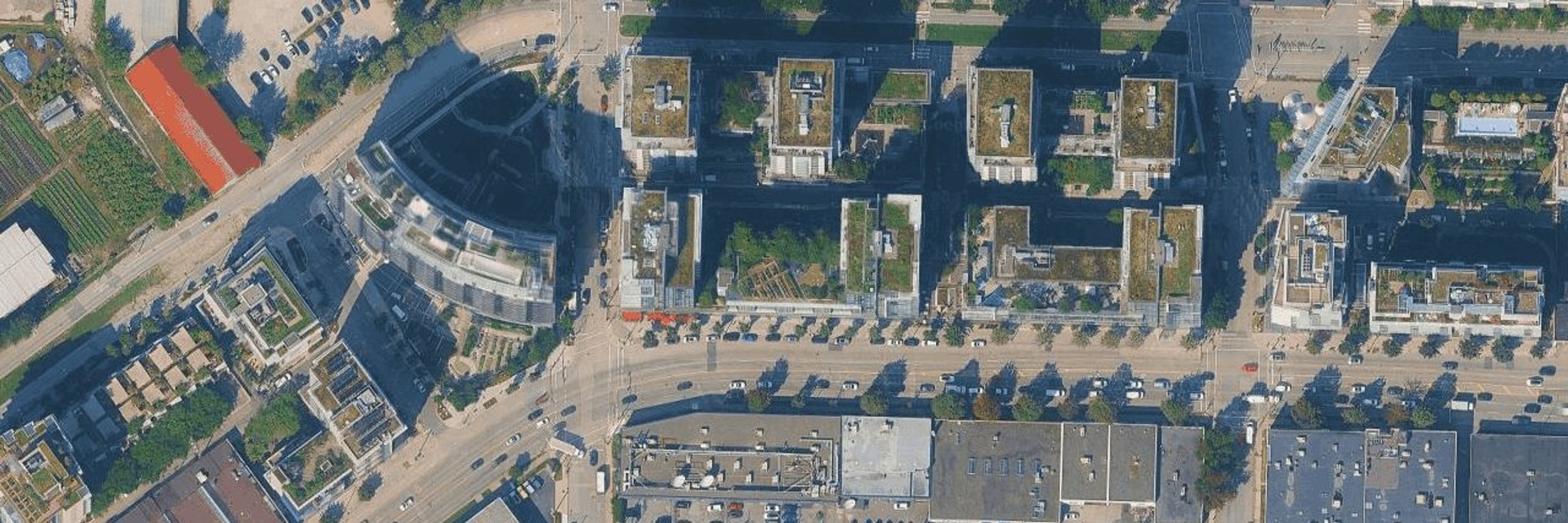 Epic At West aerial view