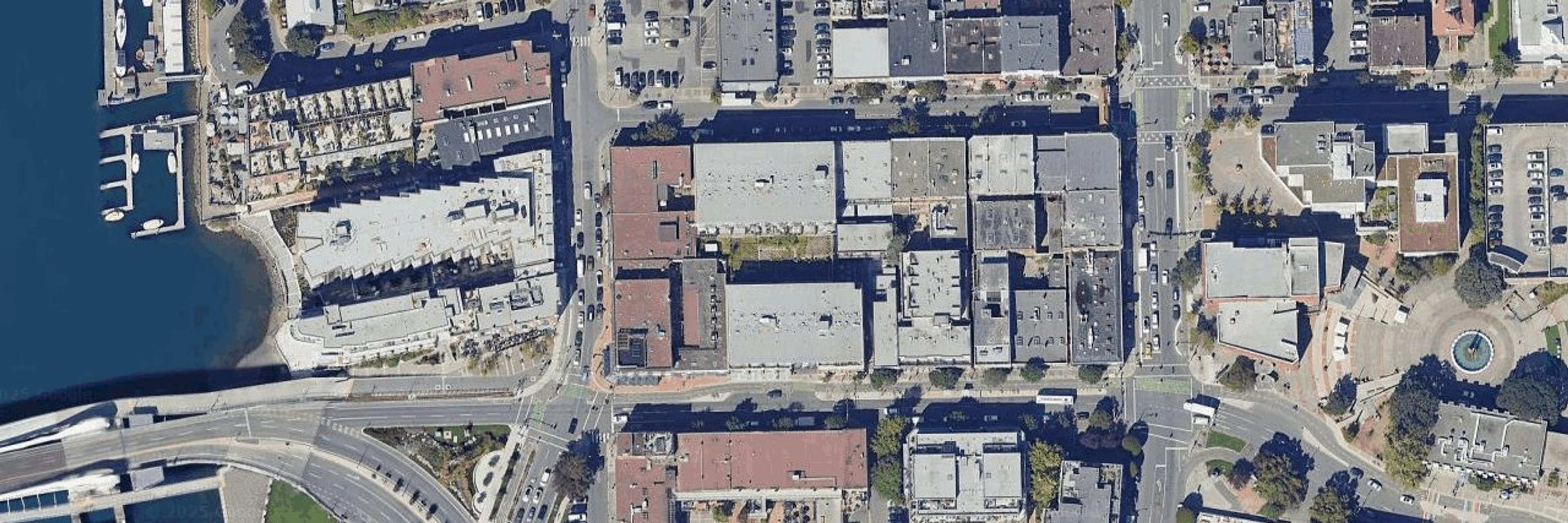 The Union aerial view