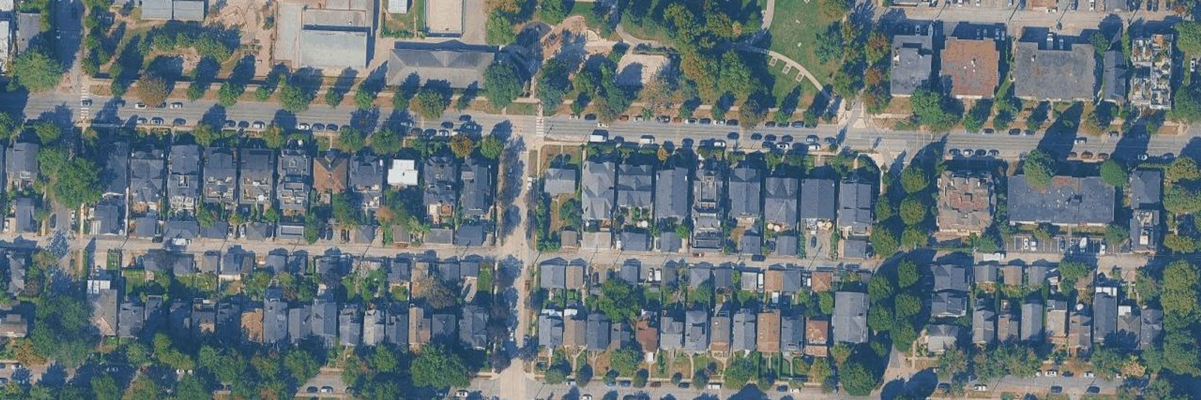 Cambie aerial view