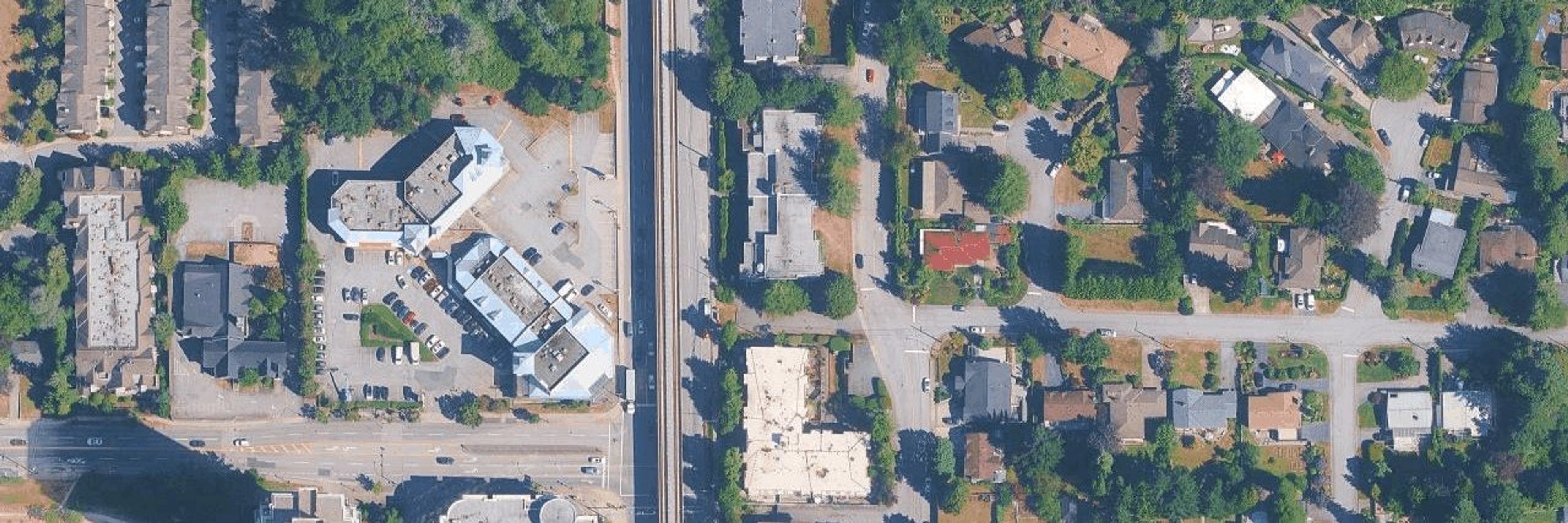 The Wolverton aerial view