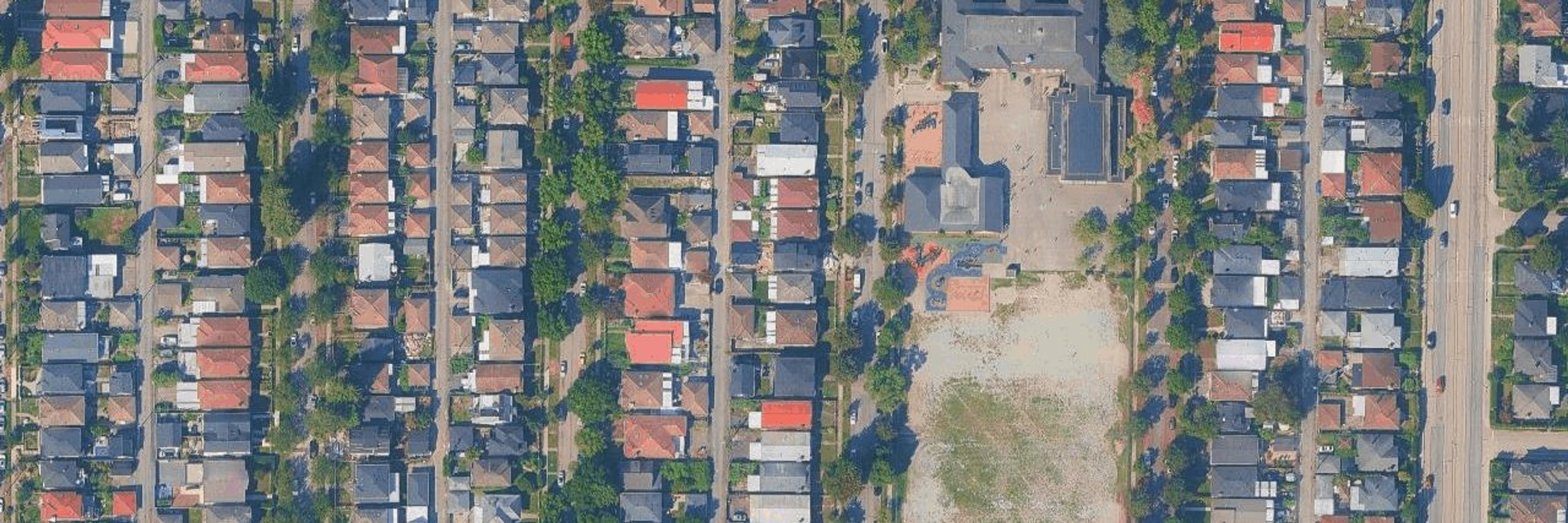 Kensington-Cedar Cottage aerial view