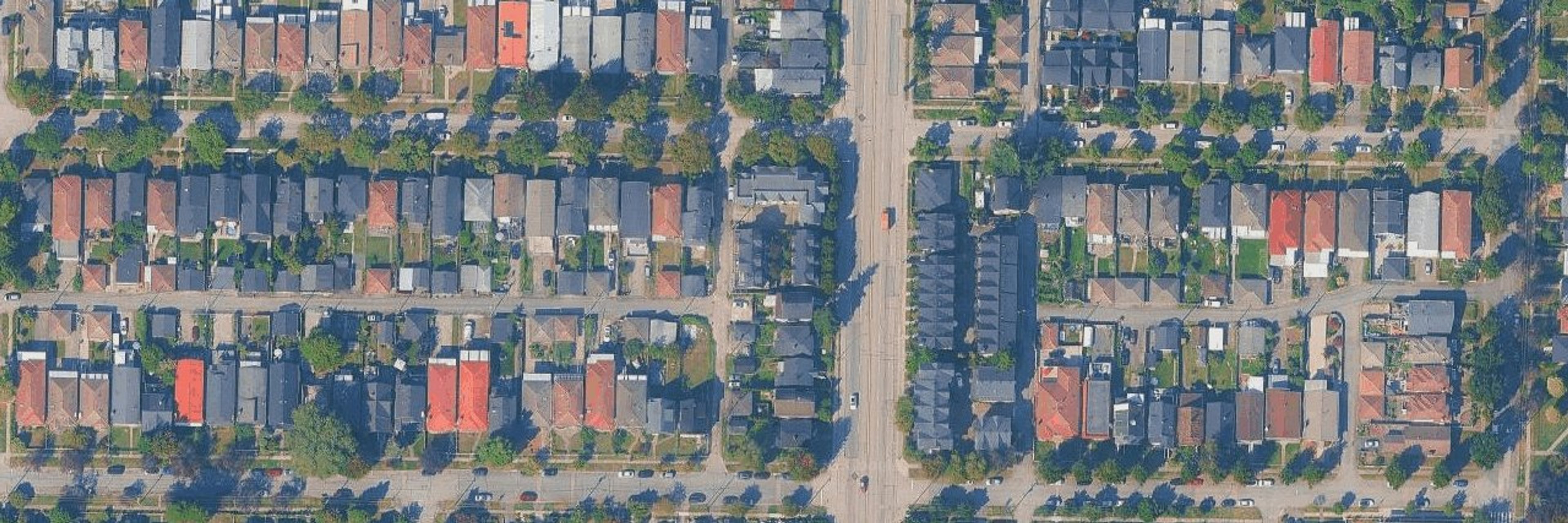 Six Homes aerial view