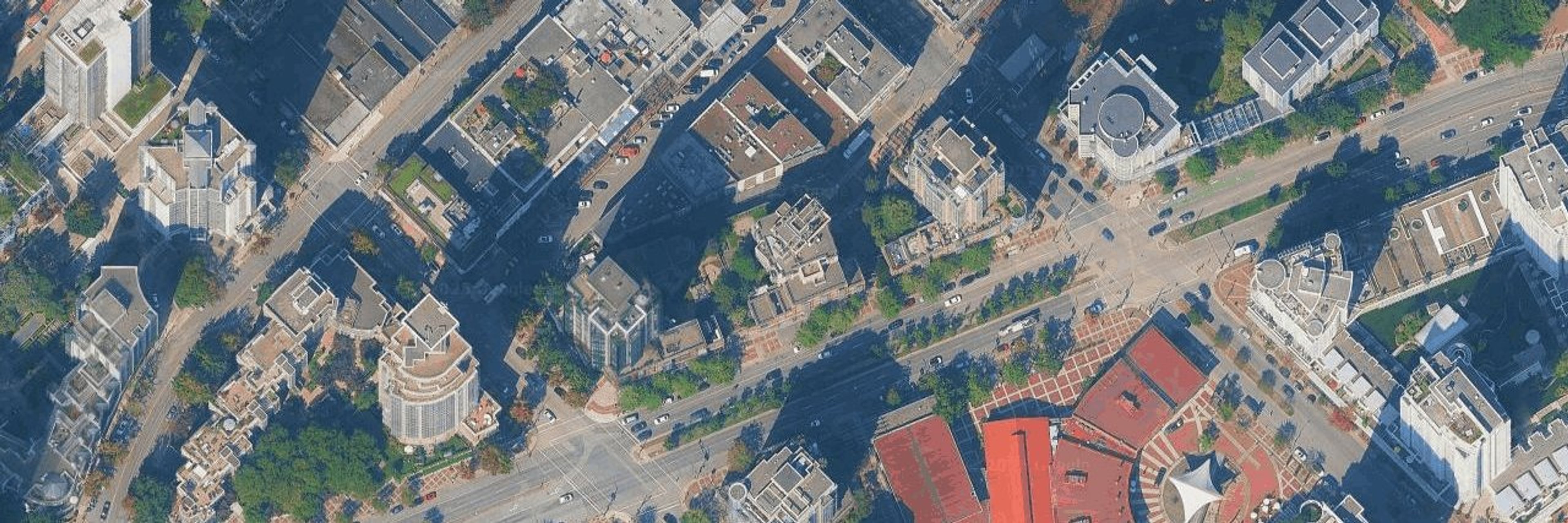Park View Towers aerial view